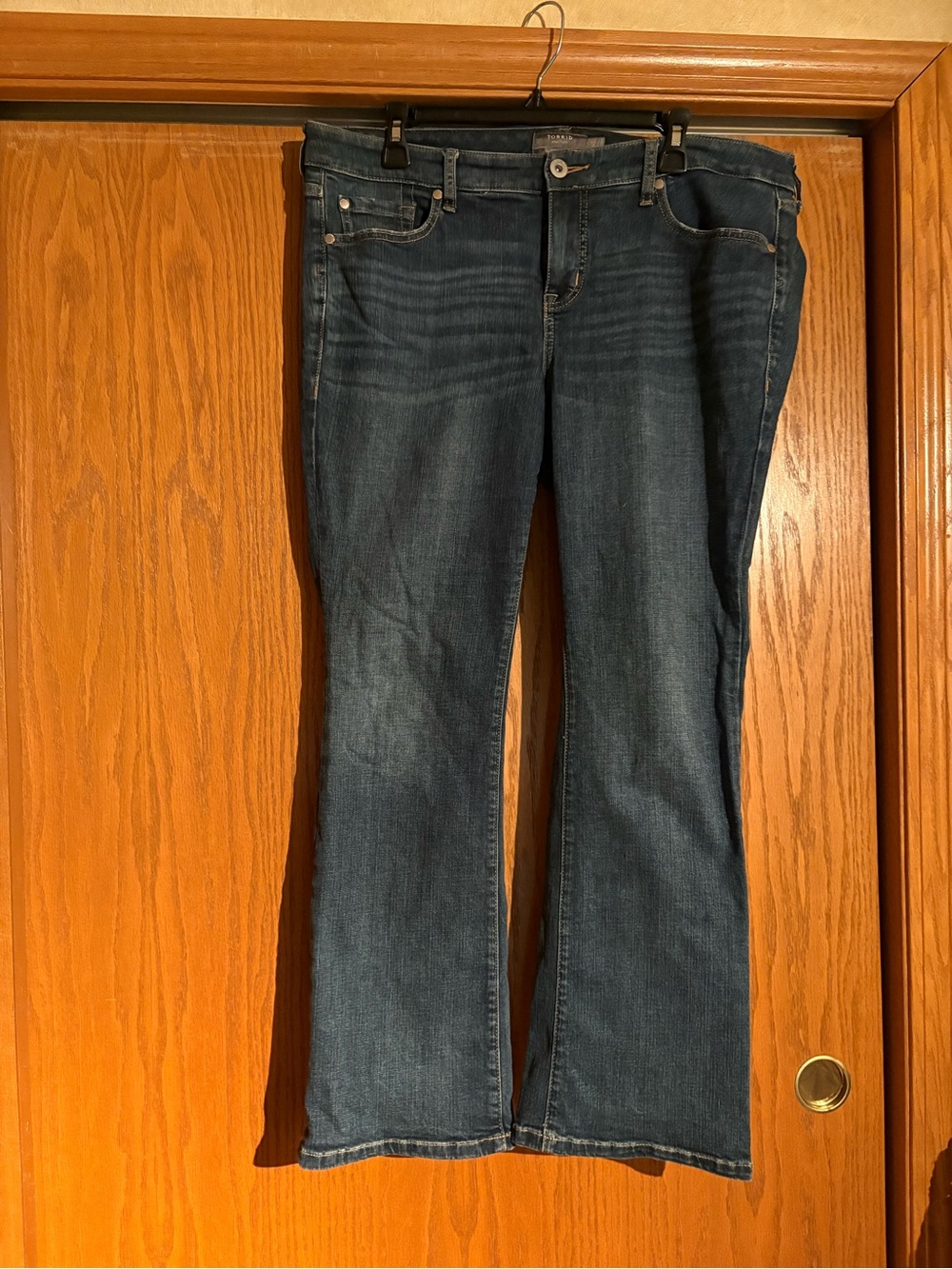 torrid Dark Blue Bootcut Jeans